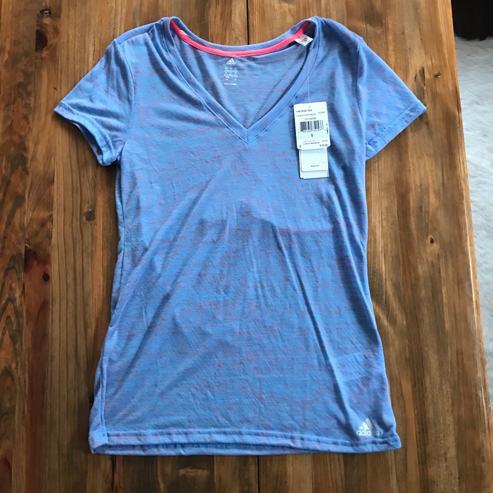 ❤️Adidas NWT Women’s Small Blue & Coral Size Small